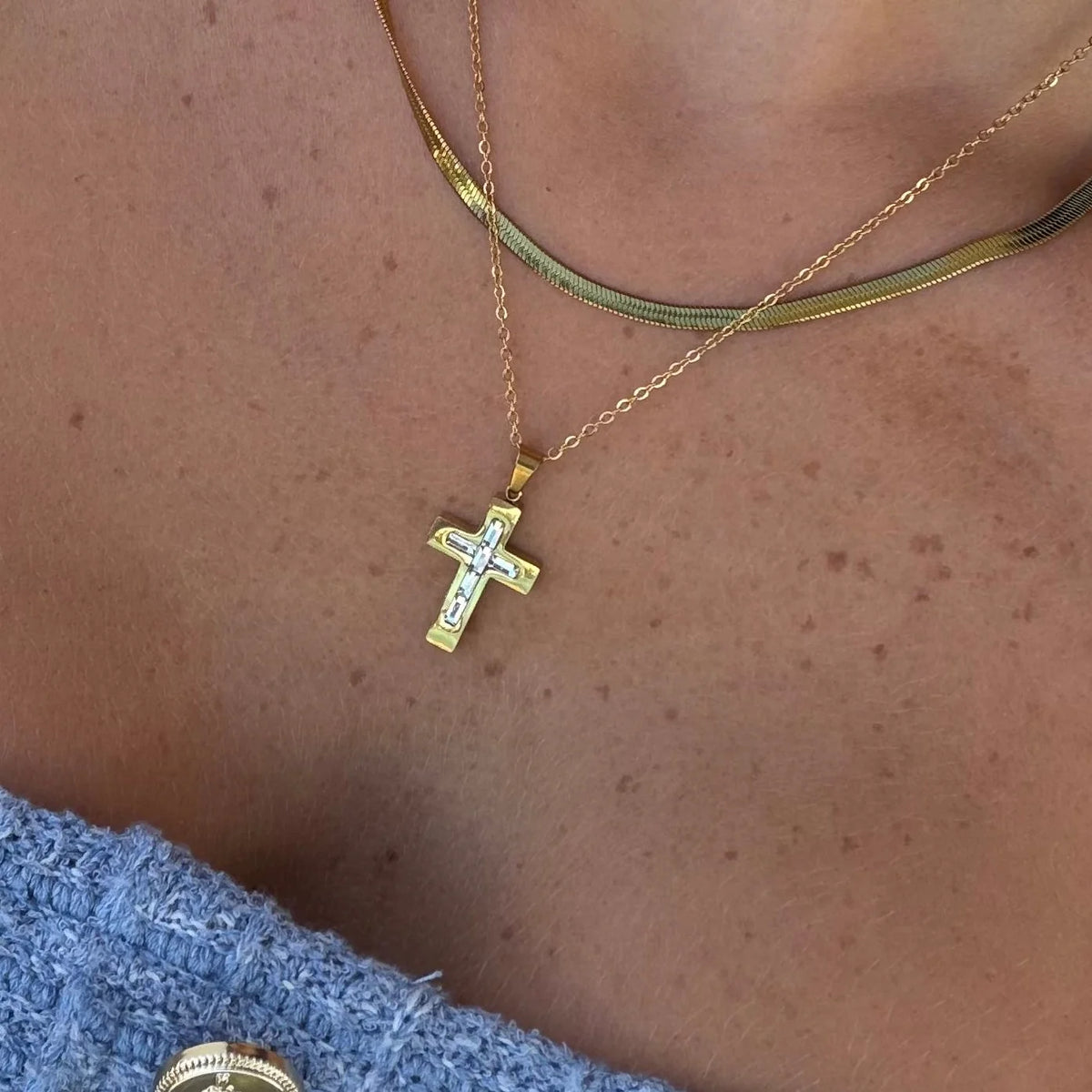 Sweet Cross Necklace