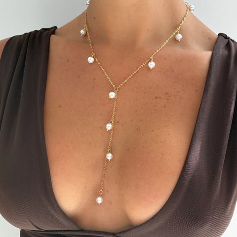 Hallie Lariat Necklace