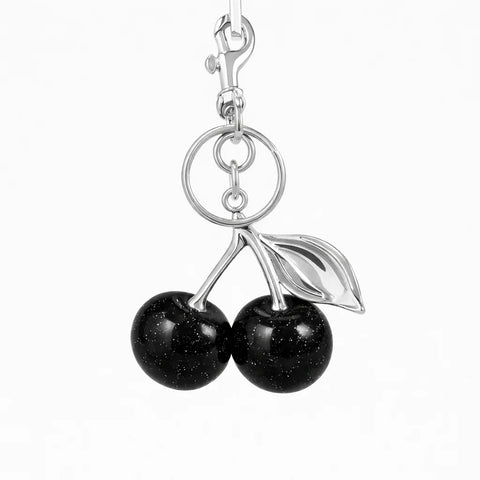 Black Cherry Bag Charm